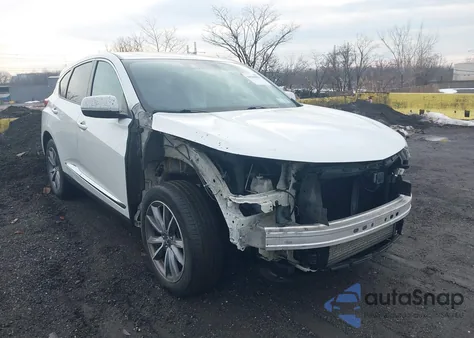 2020 Acura Rdx Technology Package z USA, uszkodzony, nr VIN 5J8TC2H50LL041569
